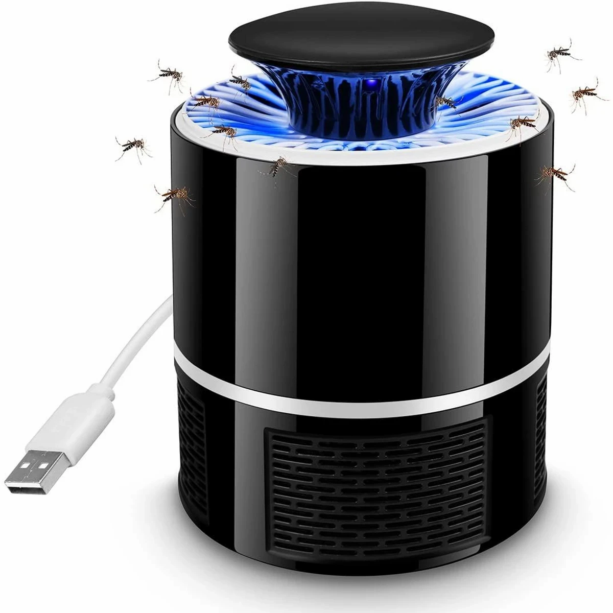 USB Electronics Mosquito Killer Trap Moth Fly Wasp LED Night Light Lamp Bug Insect Lights Killing Pest Zapper Repeller