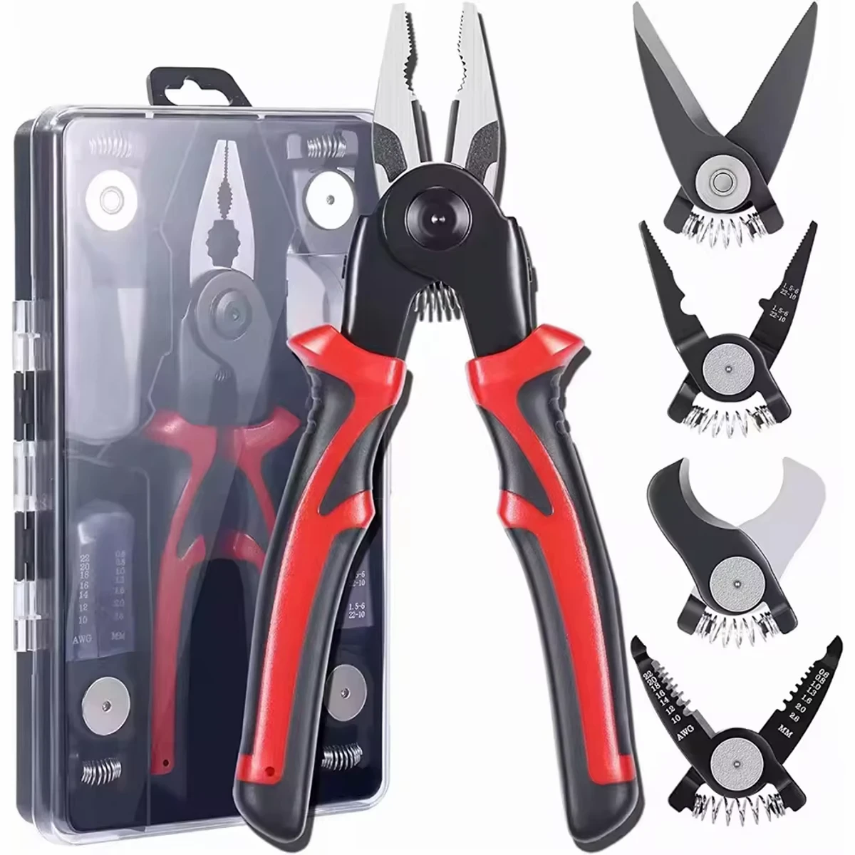 Easy & Fast Multifunctional 5 In 1 Replaceable Tools Set
