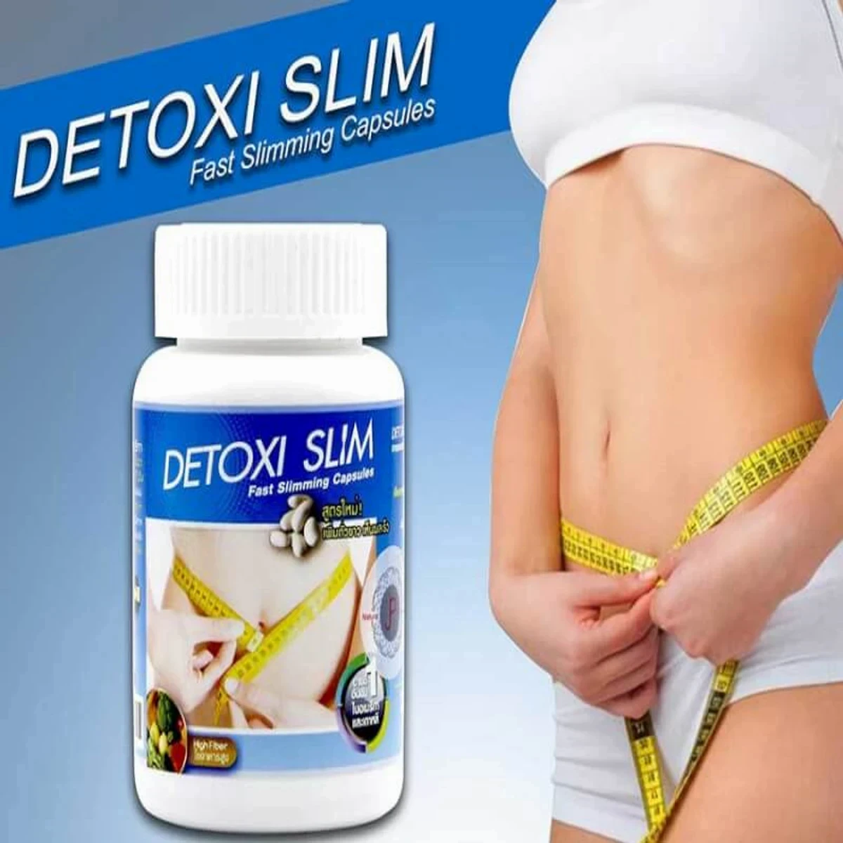 100% ORIGINAL DETOXI SLIM 2 pis