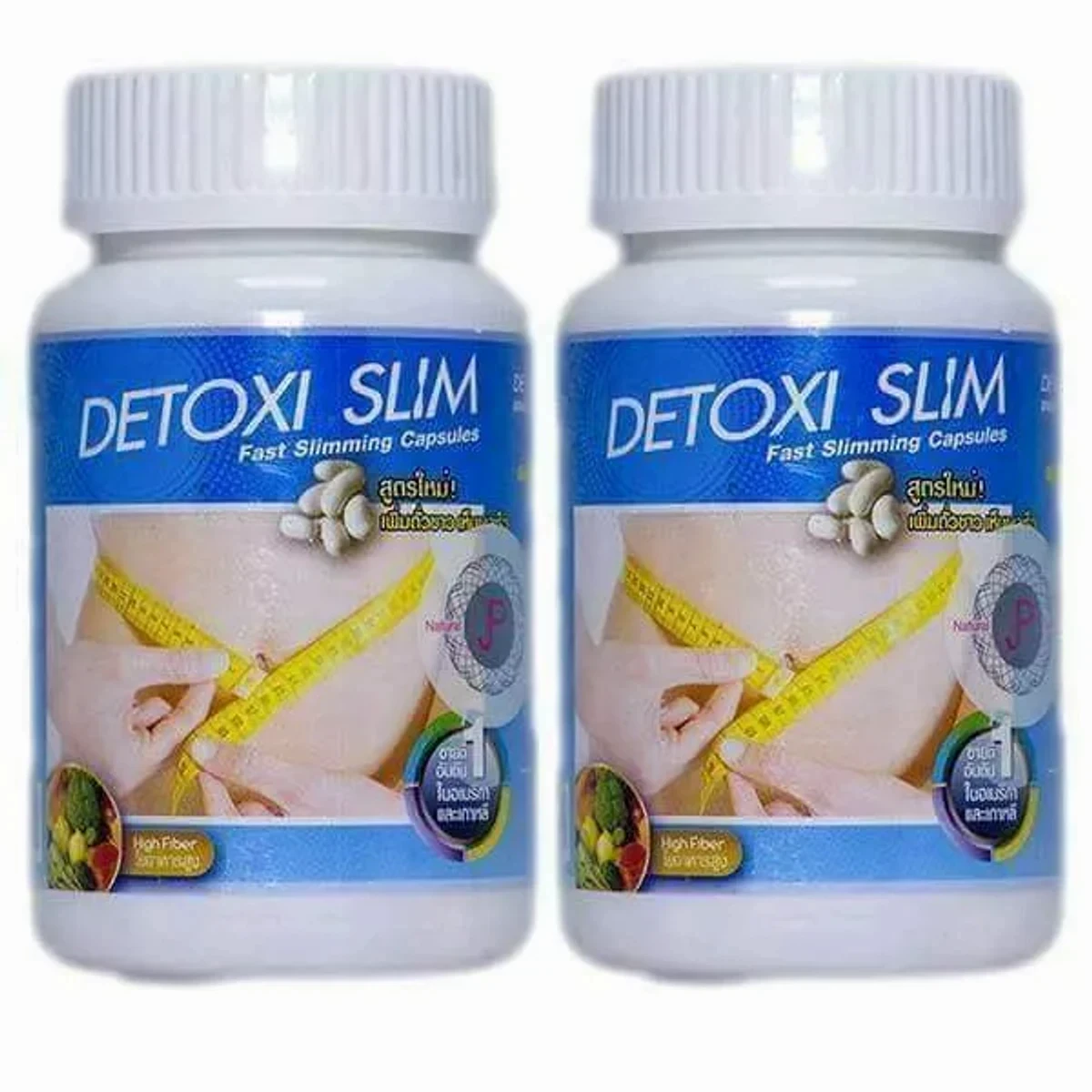 100% ORIGINAL DETOXI SLIM 2 pis