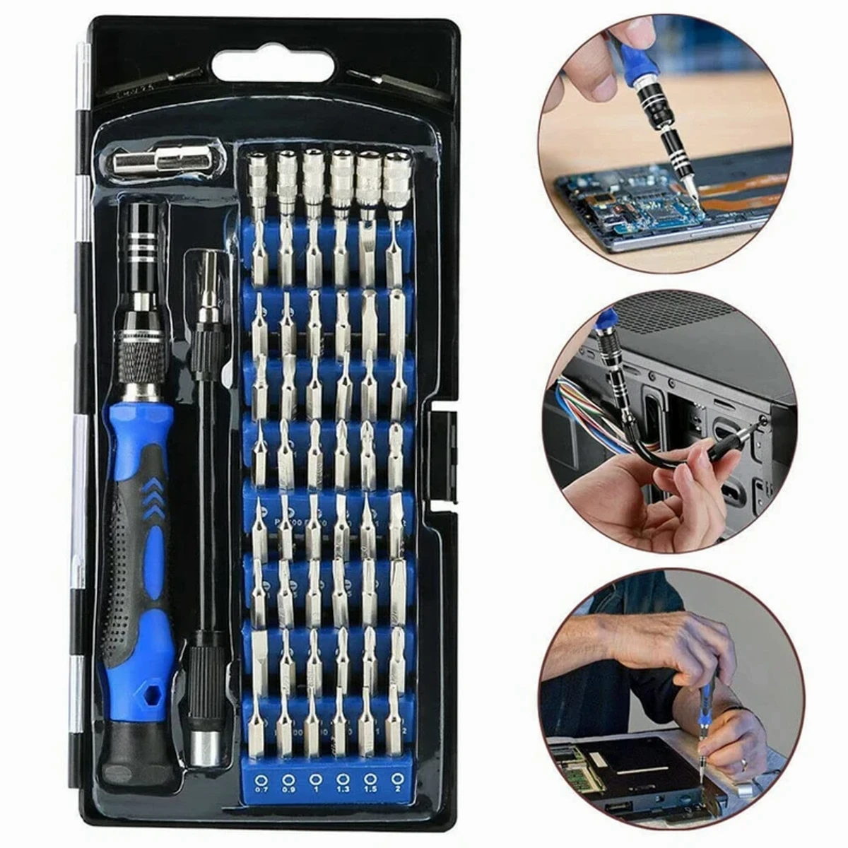 58 in 1 Electronics Magnetic Repair Tools Set